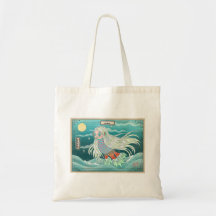 Amabie- Healing Spirit Tote Bag アマビエ 疫病退散
