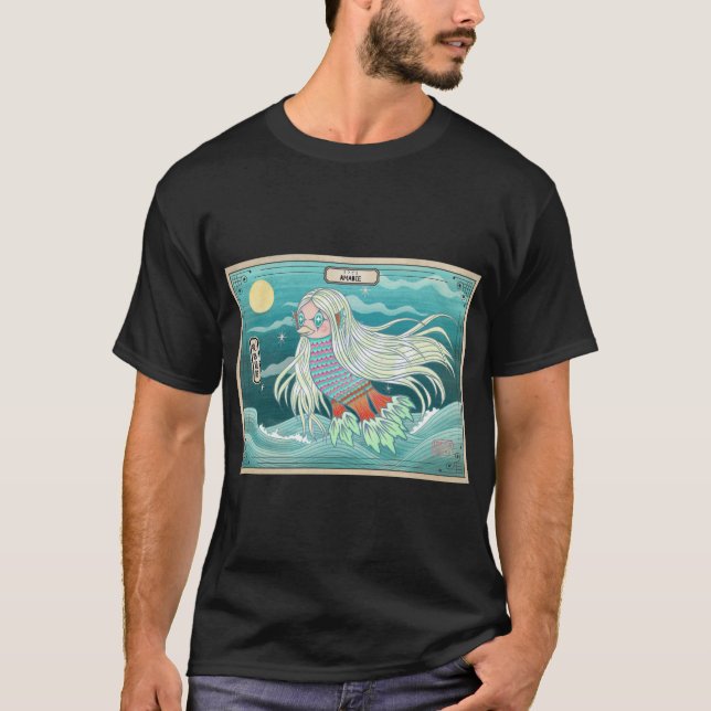 Amabie, T-shirt The Healing Spirit (Devant)