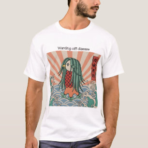Amabie-Warding off disease T-Shirt