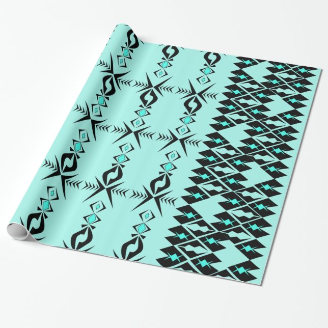 Amadahy ~ Forest Water Wrapping Paper (Unrolled)