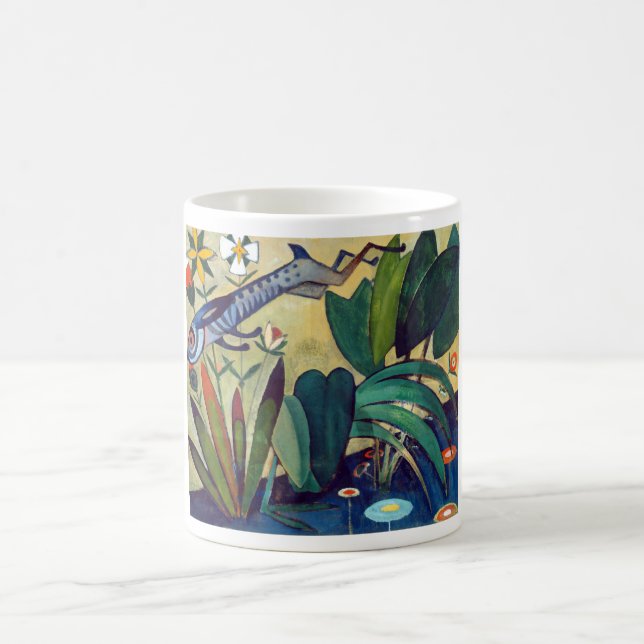 Amadeo de Souza Cardoso The Leap of the Rabbit Coffee Mug (Center)