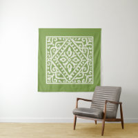 Amadora Green Pattern