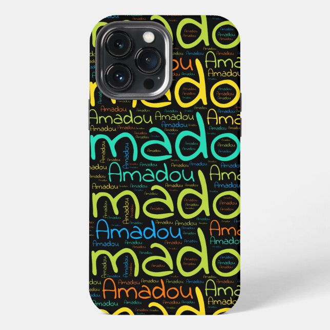 Amadou iPhone Case (Back)