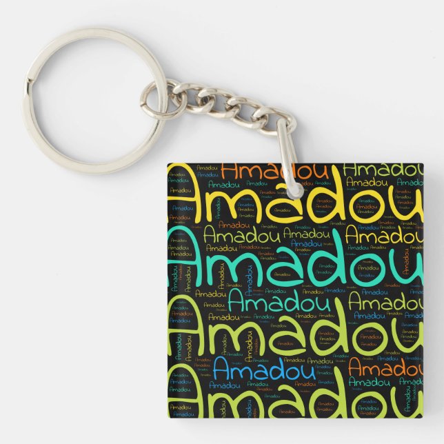 Amadou Keychain (Front)