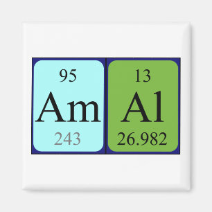 Amal periodic table name magnet