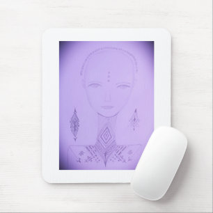 Amal Unique Colorful Portrait Mouse Pad