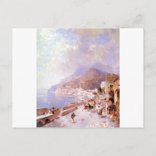 Amalfi by Franz Richard Unterberger Postcard
