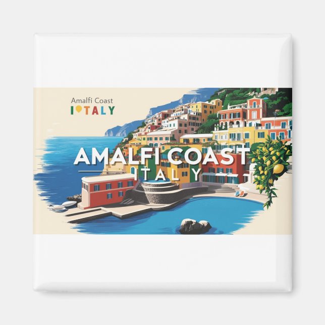 Amalfi Coast 1 Magnet (Front)