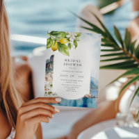 Amalfi Coast Italian Lemon Bridal Shower