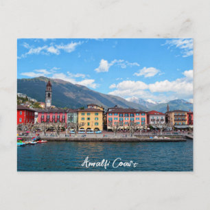Amalfi Coast Italy Postcard