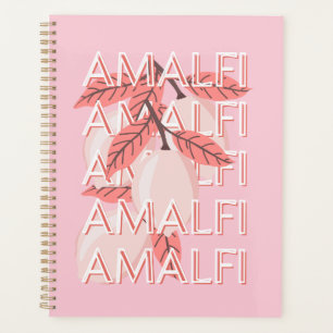Amalfi Coast, Italy Travel Art, Summer Travel Art Planner