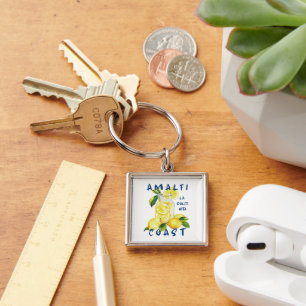 Amalfi Coast La Dolce Vita – Italian Limoncello Keychain