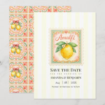 Amalfi Coast Lemon Italian Mediterranean Wedding
