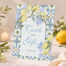 Amalfi Coast Lemon Mediterran Bridal Shower
