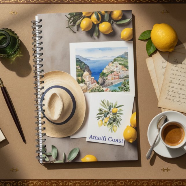 Amalfi Coast Lemon & Travel Notebook (Creator Uploaded)