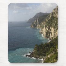 Amalfi Coast line mouse pad