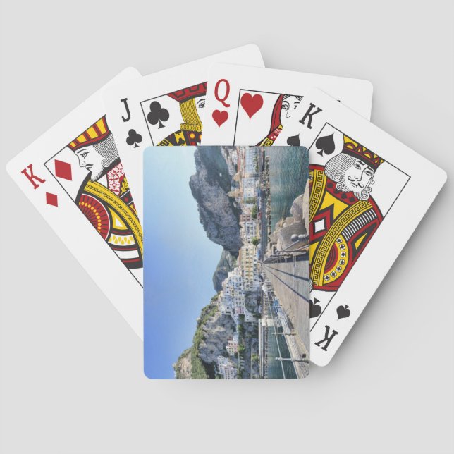Amalfi Coast Port Playing Cards (Back)