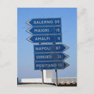 Amalfi Coast Postcard