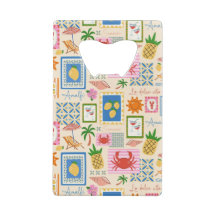 Amalfi Coast Summer Mediterranean Pattern 