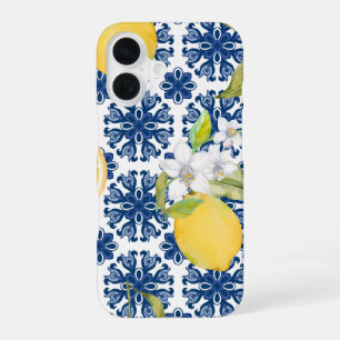 Amalfi Coast Tile pattern iphone case