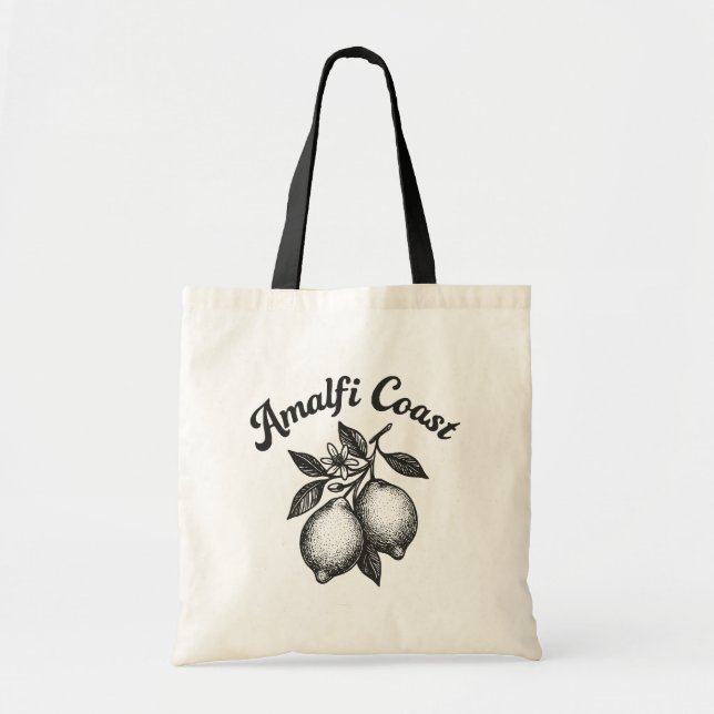 Amalfi Coast Tote Bag (Front)