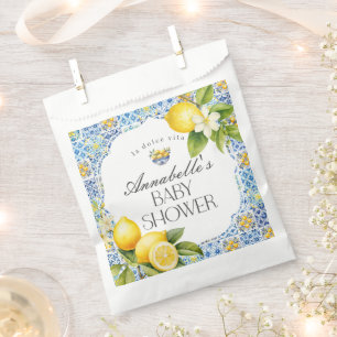 Amalfi Coast Tuscan Baby Shower Dessert Favour Bag