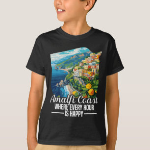 Amalfi Coast Vacay Italy Vacation Happy Amalfi Coa T-Shirt