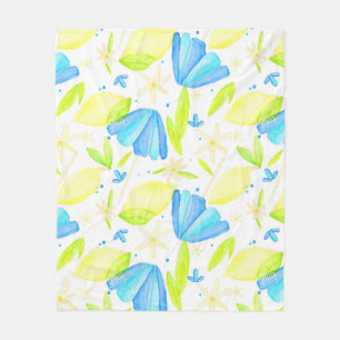 Amalfi dreamin' Medium Fleece Blanket