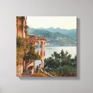 Amalfi Dreamscape Stretched Canvas Print