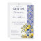 Amalfi Italian blue tiles lemons bridal shower