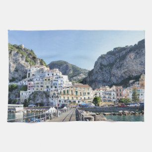 amalfi-italy-port-amalfi-coast-dito kitchen towel
