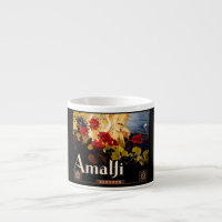 Amalfi Italy Travel Poster Art Graphic