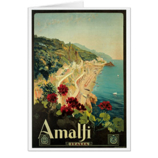 Amalfi, Italy vintage poster