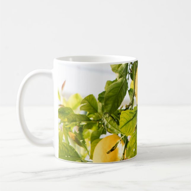 Amalfi Lemon Dream #2 #travel #wall #art  Coffee Mug (Left)