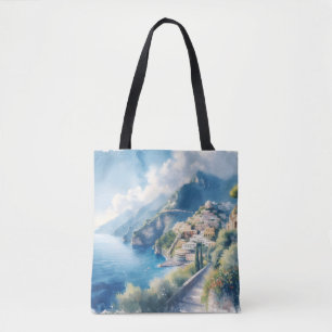 Amalfi Positano Romantic Travel Anniversary Gift  Tote Bag