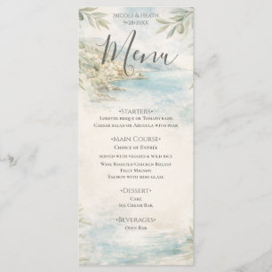 Amalfi Reverie — Menu de mariage sur la côte médit