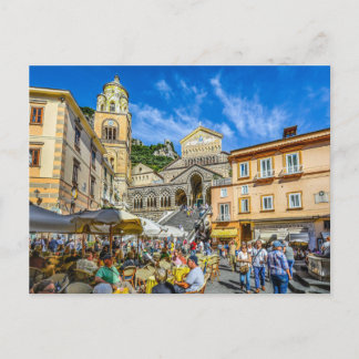 Amalfi Stairs Invitation Postcard