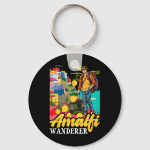 Amalfi Wanderer Italy Amalfi Coast Lemon Traveler Keychain