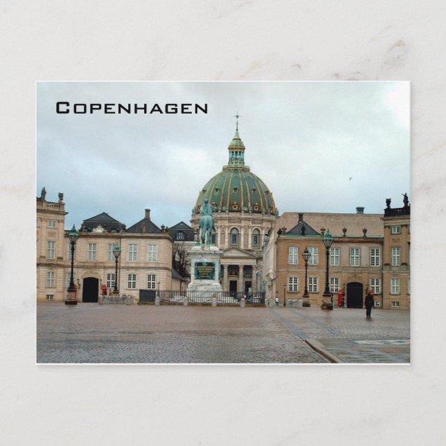 Amalienborg - Copenhagen Postcard (Front)