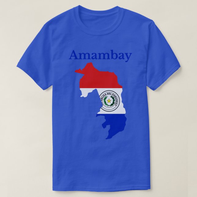 Amambay Department Paraguay T-Shirt (Design Front)