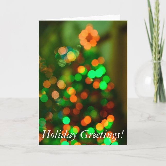 Amana Colonies Christmas Card: Holiday Greetings! (Front)