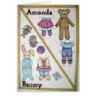 Amanda & Bunny All Occasion Card