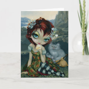 "Amanda Palmer Tarot:  The Fool" Greeting Card