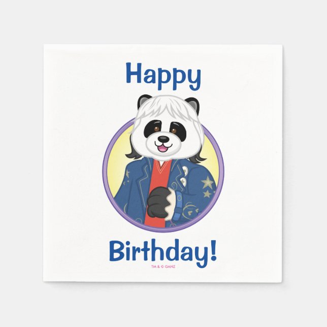 Amanda Panda Napkin (Front)