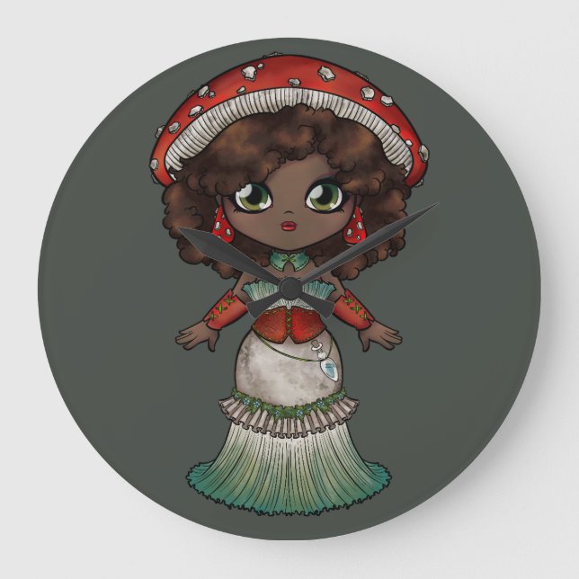 Amanita Large Clock (Front)