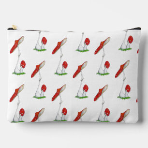 Amanita muscaria accessory pouch