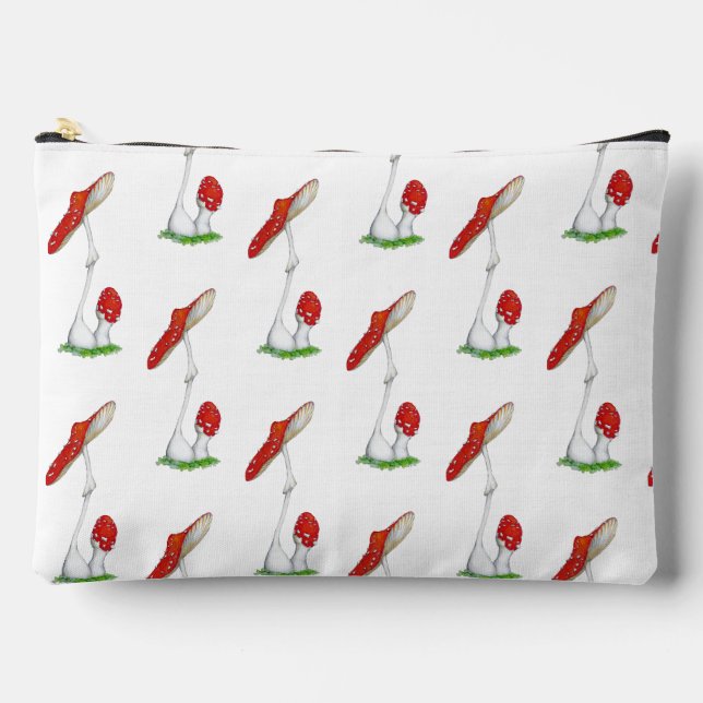 Amanita muscaria accessory pouch (Front)