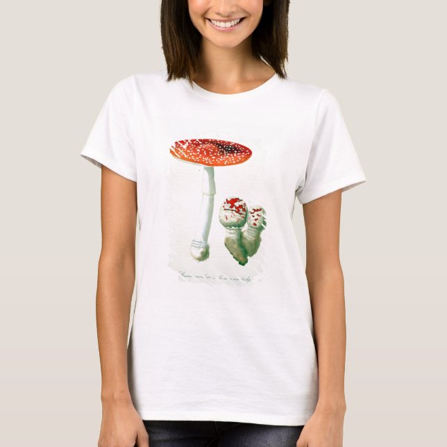 Amanita Muscaria from 'Phytographie Medicale' by J T-Shirt (Front)