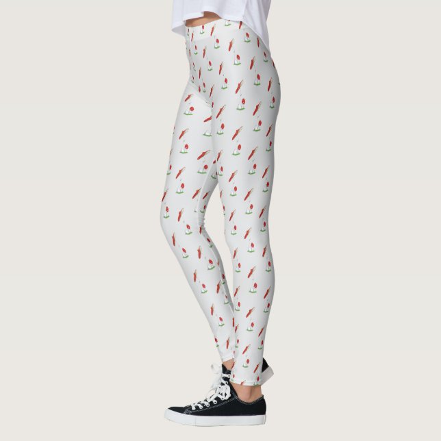 Amanita muscaria leggings (Left)