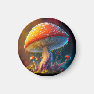 Amanita Muscaria magnet séché